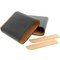 Adorini Zigarrenetui Leder Schwarz glatt für 3-5 Zigarren (12732) Detailbild Divider