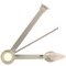 Classic Pfeifenstopfer nickel guillochiert 3teilig (490000 - 5 Stück mit Preisvorteil)
