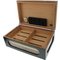 Angelo Zigarrenhumidor braun matt inkl. Acrylpolymer-Befeuchter (920026) offen