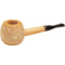 Missouri Meerschaum Corn Cob Morgan STRAIGHT Polished (ohne Filter)