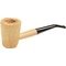 Missouri Meerschaum Corn Cob Mark Twain BENT (mit Filter)