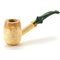 Missouri Meerschaum Corn Cob The Emerald bent (ohne Filter)