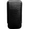 Martin Wess Premium Lederetui - Eidechse (Lizard) Black 3er Gigante (570)