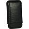 Martin Wess Premium Lederetui - Eidechse (Lizard) Black 3er Robusto (591)