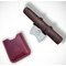 Les Fines Lames Cigar Stand Chrom mit Lederetui (cherry-red)