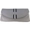 Guy Janot Pfeifentasche 1er grey Saffiano (6514) Frontal
