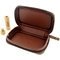 Claudio Albieri Etui Classic Bruciato offen Detailbild