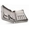 Guy Janot Zigarrentasche grey Saffiano (8527) offen liegend