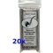 Jean Claude Pfeifenreiniger Konische Pfeifenreiniger mit Bürste 80 Stk. (010002) 20er Sparpackung