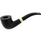 Anton Pipes Pfeifen P003 Black sandblast Maple (Ahorn)