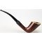 Bruno Nuttens Freehand Pfeifen Bent mit Hornapplikation (Nr. 11978) Detailbild 1