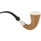 CPW Pipes Freehand Meerschaumpfeifen Calabash Nr. 28 rustiziert Detailbild