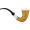 CPW Pipes Freehand Meerschaumpfeifen Calabash Mahogany Nr. 48 rustiziert Detailbild