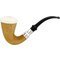 CPW Pipes Freehand Meerschaumpfeifen Calabash Nr. 50 rustiziert
