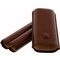 Dunhill The White Spot Bulldog Zigarren Etui Brown 2er Corona Extra (2F) (DUPA3022B)