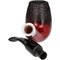 Anton Pipes Bruyere Pfeifen Modell 332 Black Red_05