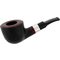 Holmer Knudsen Flake Pipes Pot schwarz (interne Nr. 4)