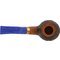 Stefano Santambrogio Pfeifen Bent Brandy Rustic No. 63 Draufsicht