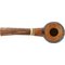Stefano Santambrogio Pfeifen Big Brandy Rustic No. 78 Draufsicht
