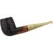 Stefano Santambrogio Pfeifen Rustic medium (interne Nr. 368)