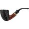 Stefano Santambrogio Pfeifen Rustic medium (interne Nr. 374)