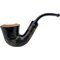 Giordano Meerschaumeinsatz Primavera Calabash schwarz Modell 14909
