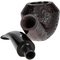 Dunhill Pipes Shell Briar No. 4108F Bent Rhodesian (Nr.608) (2018) 9mm_05