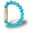Les Fines Lames Bracelets Solo Brass Turquoise M