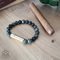 Les Fines Lames Punch Bracelets Solo Brass Serpentine Größe S Detailbild