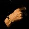 Les Fines Lames Punch Bracelets Oscuro Gold Ring- Elastic_04