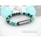 Les Fines Lames Punch Bracelets Turquoise Skull -Elastic_02