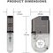 Dissim Sport 1er Jetflame transparent Detailbild 3