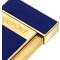 indigo blau / gold Detail