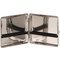 Classic Zigarilloetui 18er vom Hofe Metall chrom Streifen (600642)