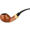Egg glatt braun