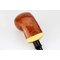 Egg glatt braun 02