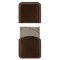 Porsche Design PD5 Feuerzeug (P' 3635) Lightercase (Feurzeugetui) Braun