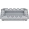 Mesa rectangular Silver 02