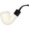 White Meerschaum Pfeife Calabash (90048336)_01