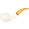 White Pipes Meerschaum Bent Rhodesian (90048362)_01