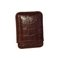 Martin Wess Premium Lederetui  - Kroko brown 8er Cigarillo Kroko (503)