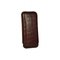 Martin Wess Premium Lederetui  - Kroko brown 3er Corona Kroko klein (593)