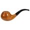 L'Anatra Handmade Einzelstücke Braun glatt - Modell - 2 Eier (2E2/24)