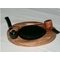 Classic Pfeifenaccessories Zebrano 2er Pfeifenascher Modell 7658 - schwarz-glän