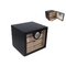 Classic Humidor Lack schwarz (92000) Premium mit 2x Acrylpolymerbefeuchtern