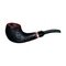 Vauen York Sandgestrahlt Modell (4584L) Lippenbissmundstück
