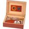 Classic Humidor Set Rosenholzfurnier (569101) offen