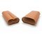 Martin Wess Premium Lederetui - Vachetta Natur 2er Gigante Vachetta (571) offen