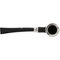 Peterson Tankard Ebony Silver Cap Fishtail No.2 Draufsicht