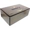 Elie Bleu Collection Medailles Humidor für 120 Zigarren mit einer Sykomore Maserung in grau